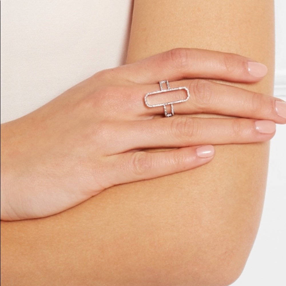 Monica Vinader Nadia 💎 Diamond Ring